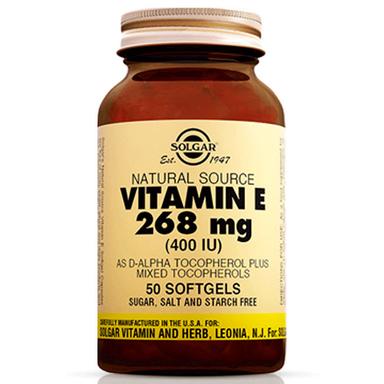 Solgar Vitamin E 400 lU 268 mg 50 Kapsül