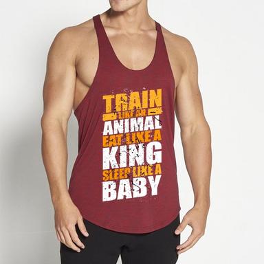 Fitbull Train Like An Animal T-Back Tank Top