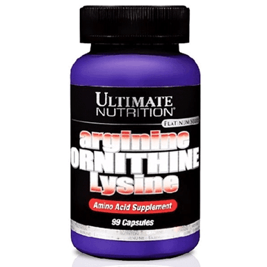 Ultimate Nutrition Arginine Ornithine Lysine 750 mg 99 Kapsül