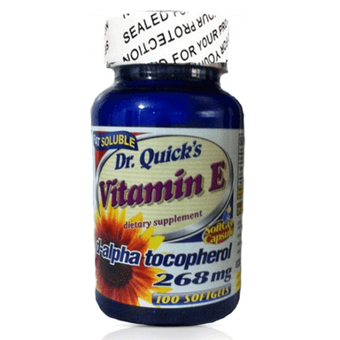 Dr. Quick’s Vitamin E 268 mg 100 SoftJel