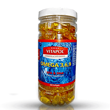 Vitapol Omega 3 6 9 200 Yumuşak Kapsül