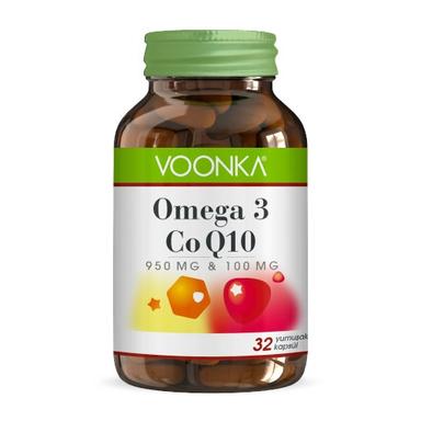 Voonka Omega 3 Co Q10 950 Mg 32 Kapsül
