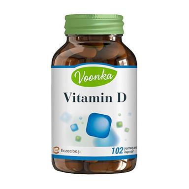 Voonka Vitamin D 102 Yumuşak Kapsül