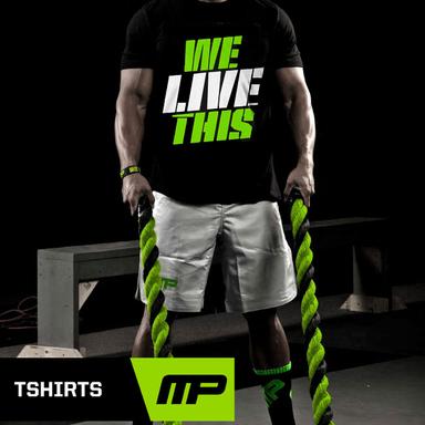 Musclepharm 'We Live This' T-Shirt