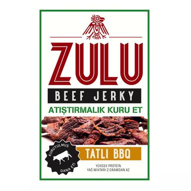 Zulu Tatlı BBQ Atıştırmalık Kuru Et 40 gr 6 Paket